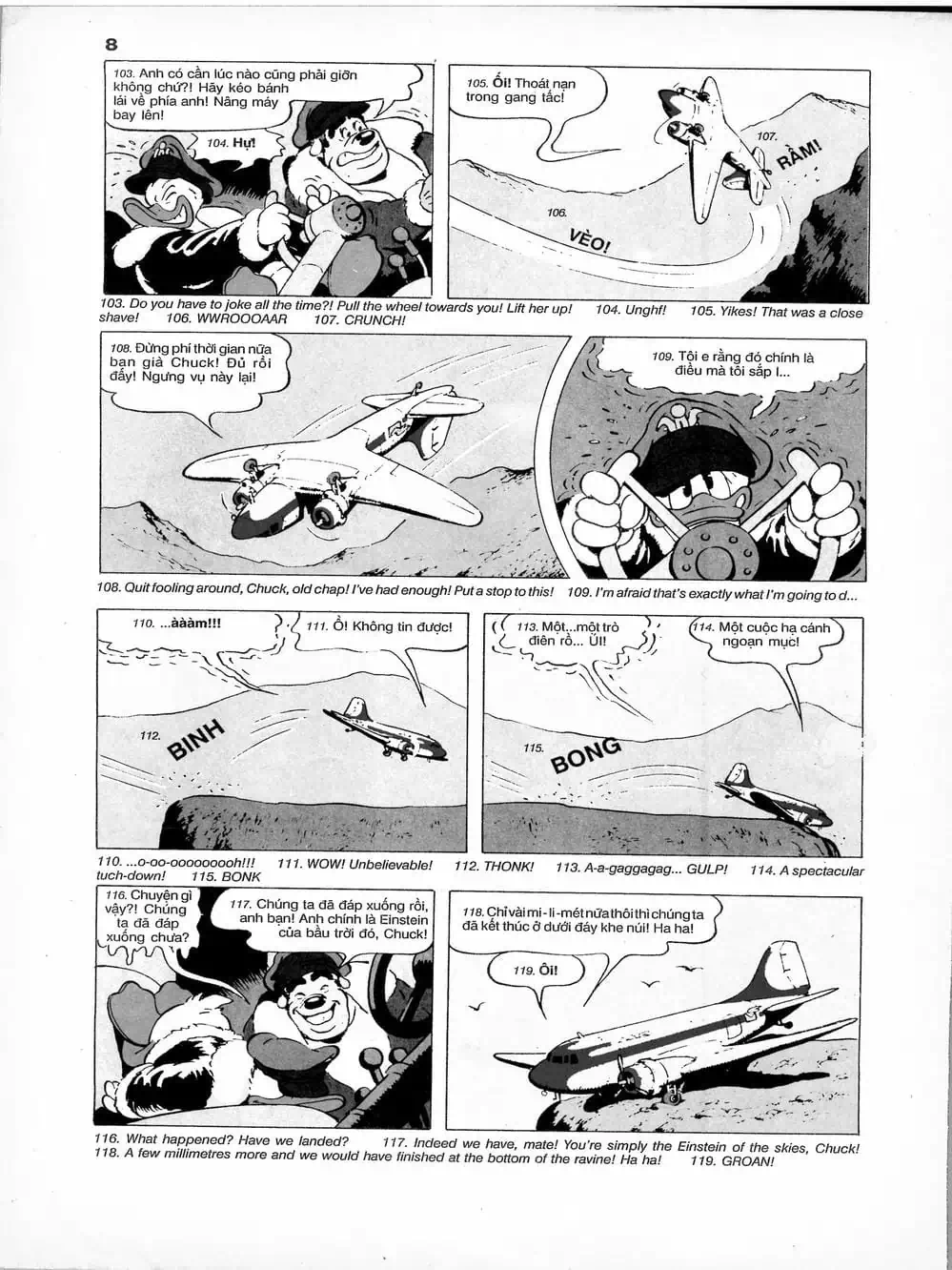 Truyện Tranh Donald Và Bạn Hữu trang 2