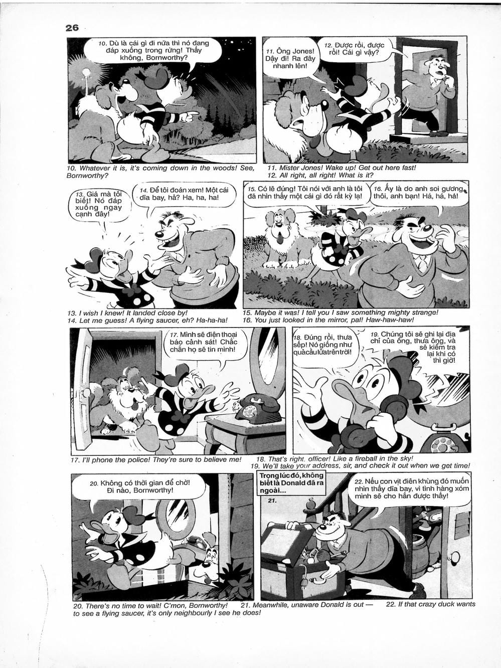 Truyện Tranh Donald Và Bạn Hữu trang 2