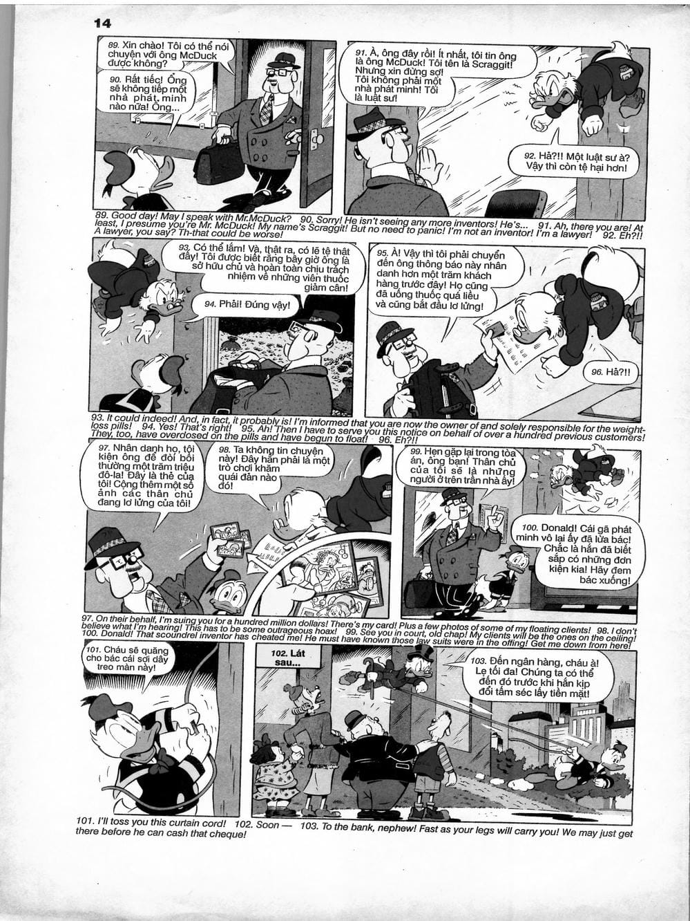 Truyện Tranh Donald Và Bạn Hữu trang 2