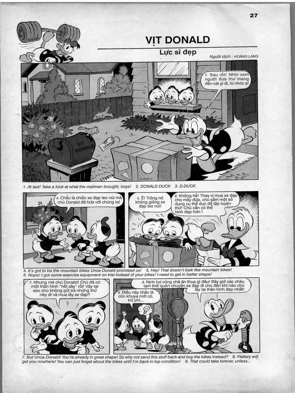 Truyện Tranh Donald Và Bạn Hữu trang 2