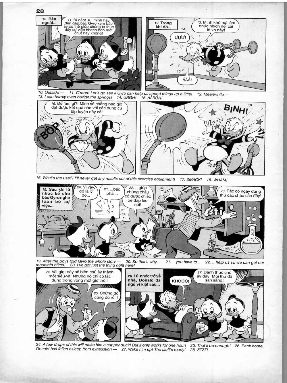 Truyện Tranh Donald Và Bạn Hữu trang 2