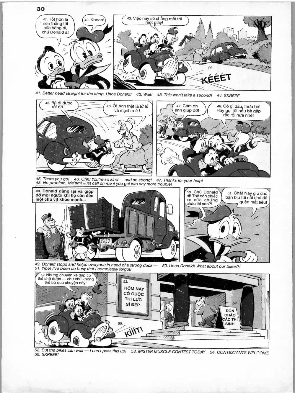 Truyện Tranh Donald Và Bạn Hữu trang 2