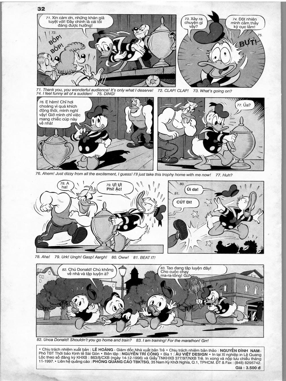 Truyện Tranh Donald Và Bạn Hữu trang 2