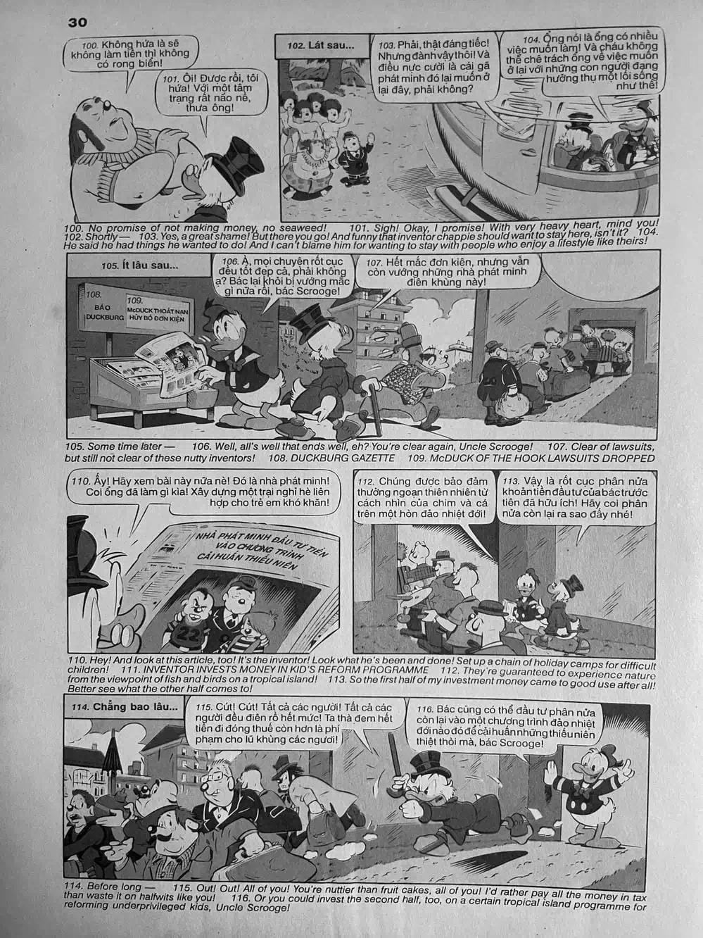 Truyện Tranh Donald Và Bạn Hữu trang 2