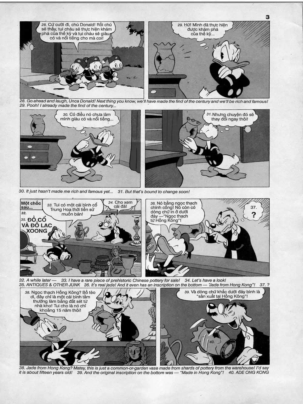 Truyện Tranh Donald Và Bạn Hữu trang 2
