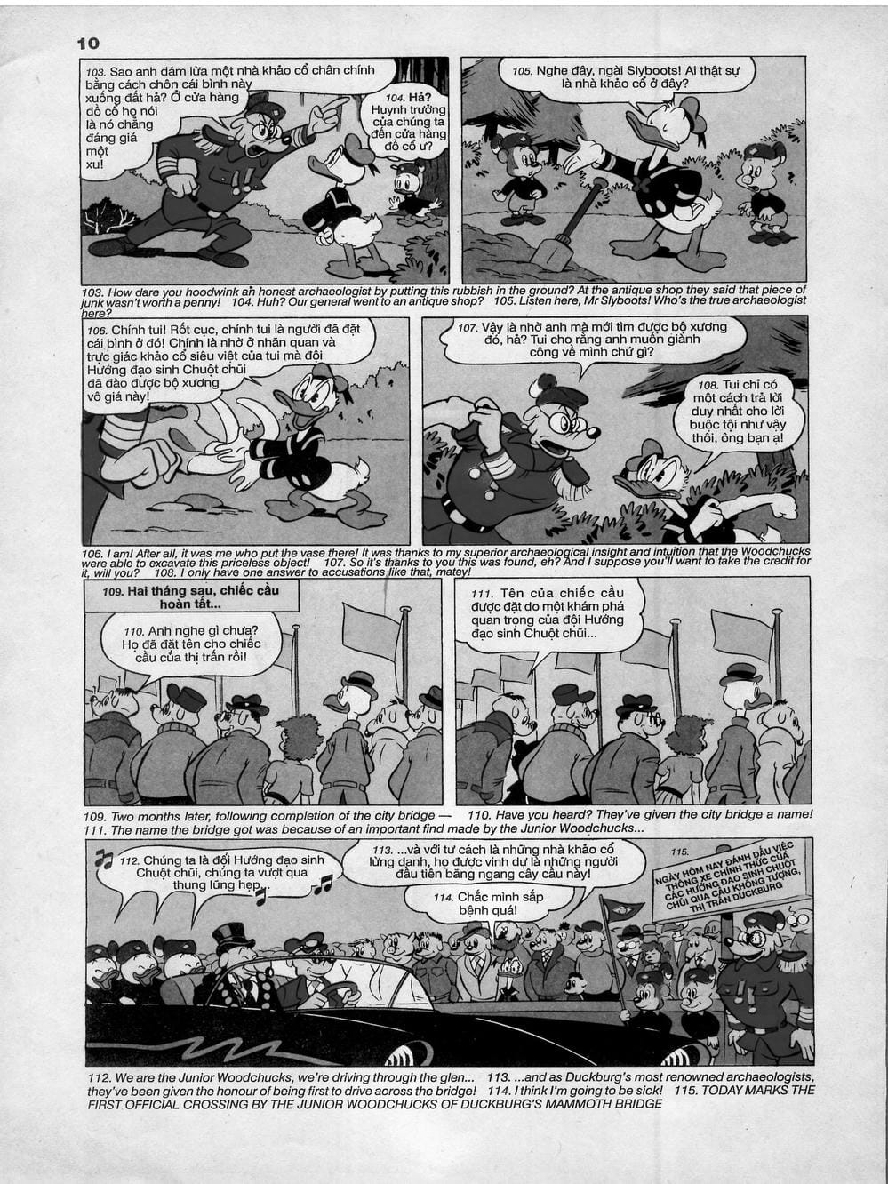 Truyện Tranh Donald Và Bạn Hữu trang 2