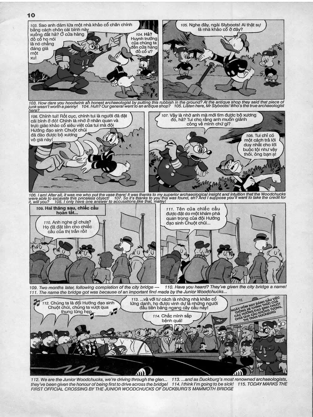 Truyện Tranh Donald Và Bạn Hữu trang 2