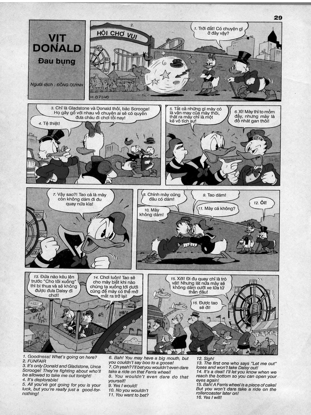 Truyện Tranh Donald Và Bạn Hữu trang 2