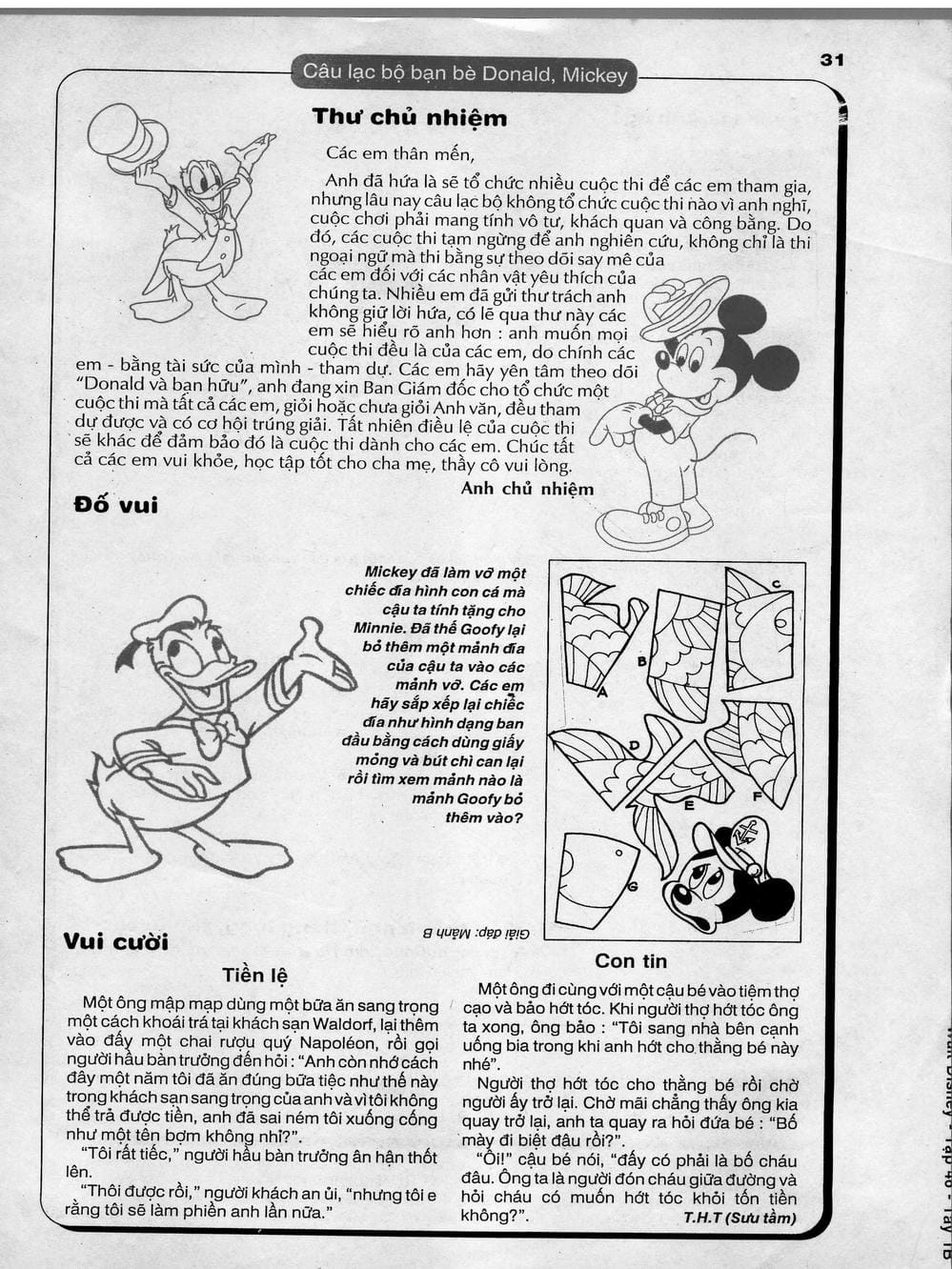 Truyện Tranh Donald Và Bạn Hữu trang 2