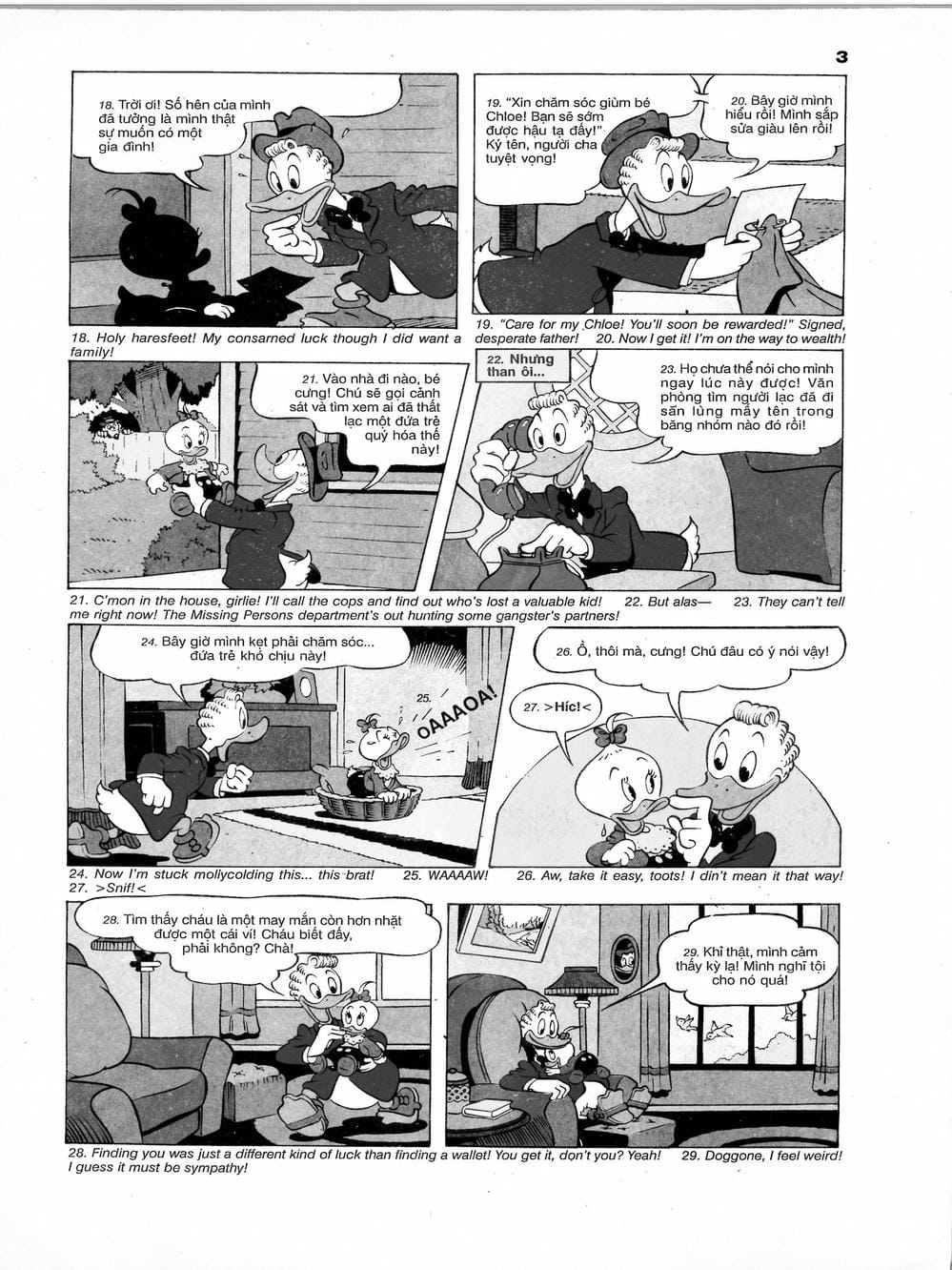 Truyện Tranh Donald Và Bạn Hữu trang 2