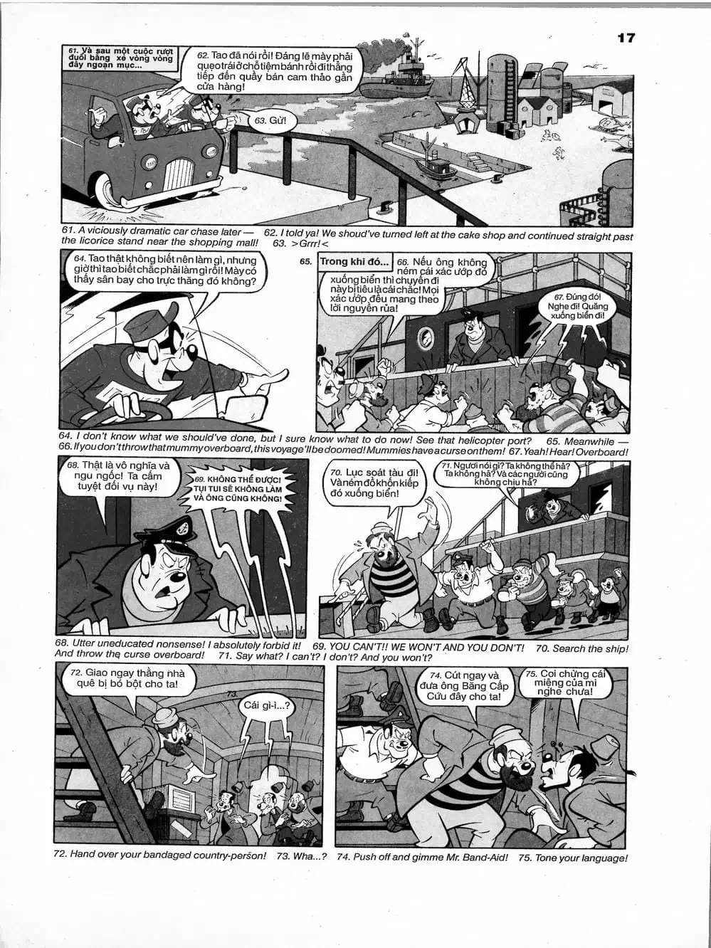 Truyện Tranh Donald Và Bạn Hữu trang 2