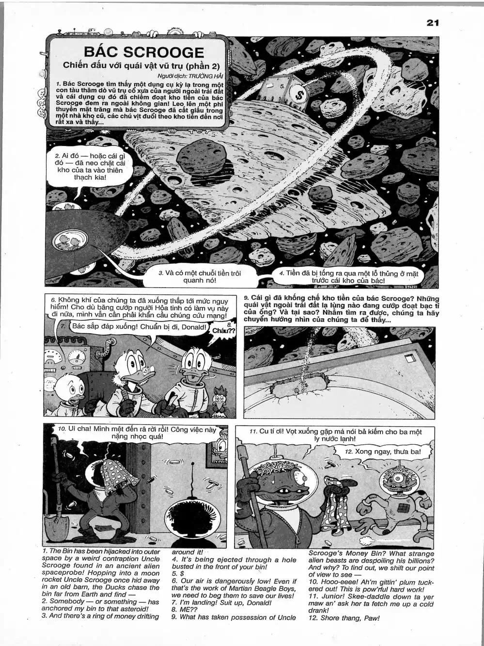 Truyện Tranh Donald Và Bạn Hữu trang 2