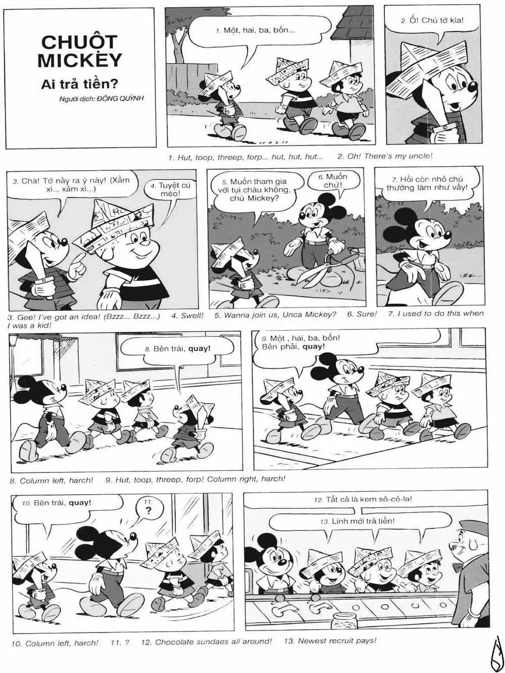 Truyện Tranh Donald Và Bạn Hữu trang 2