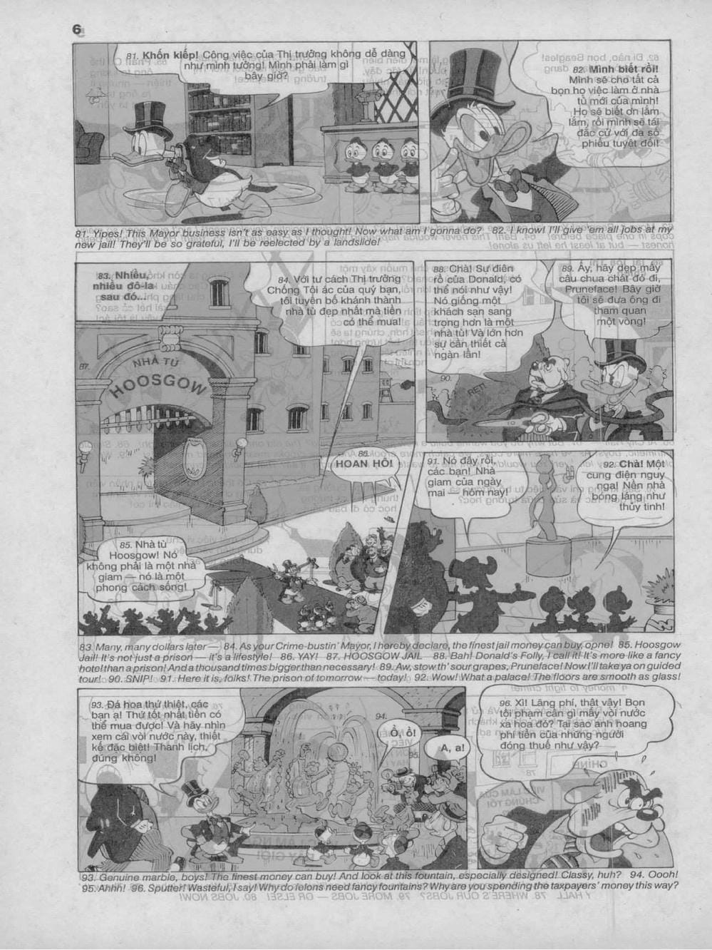 Truyện Tranh Donald Và Bạn Hữu trang 2