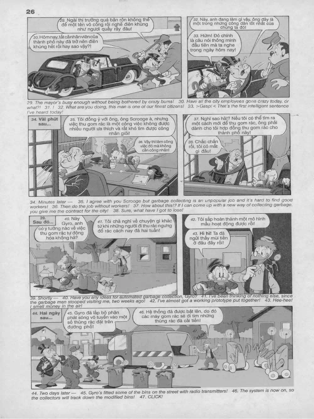 Truyện Tranh Donald Và Bạn Hữu trang 2