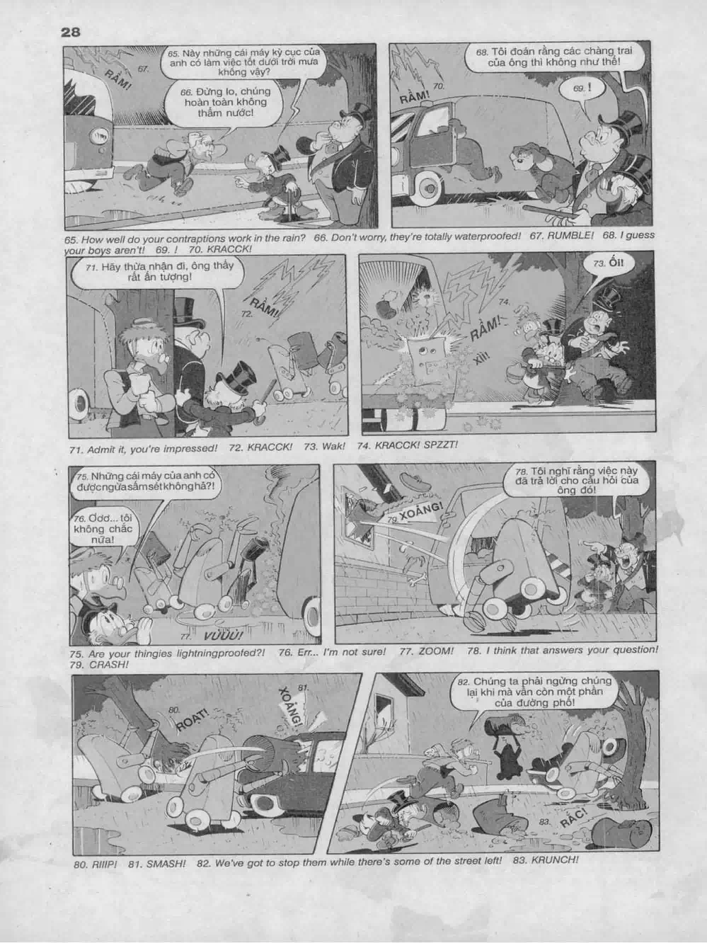 Truyện Tranh Donald Và Bạn Hữu trang 2