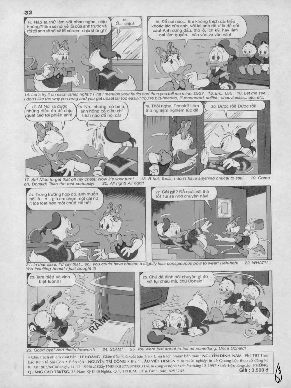 Truyện Tranh Donald Và Bạn Hữu trang 2