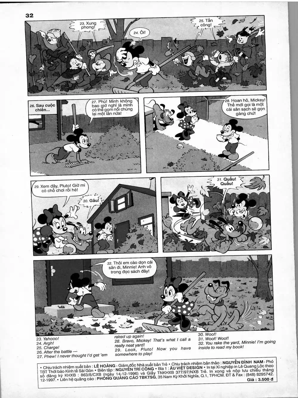 Truyện Tranh Donald Và Bạn Hữu trang 2