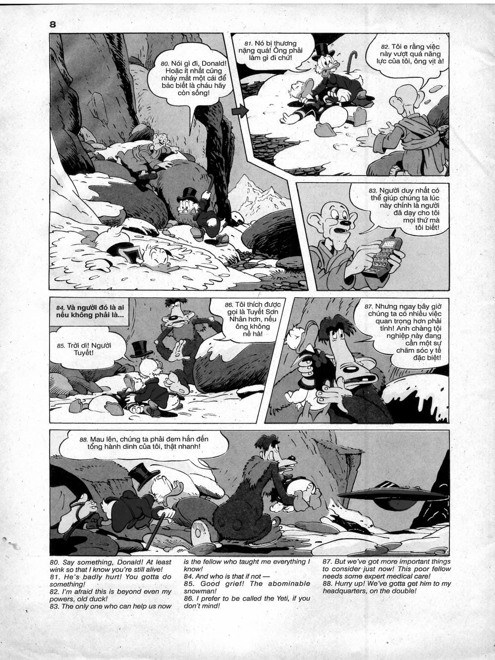 Truyện Tranh Donald Và Bạn Hữu trang 2