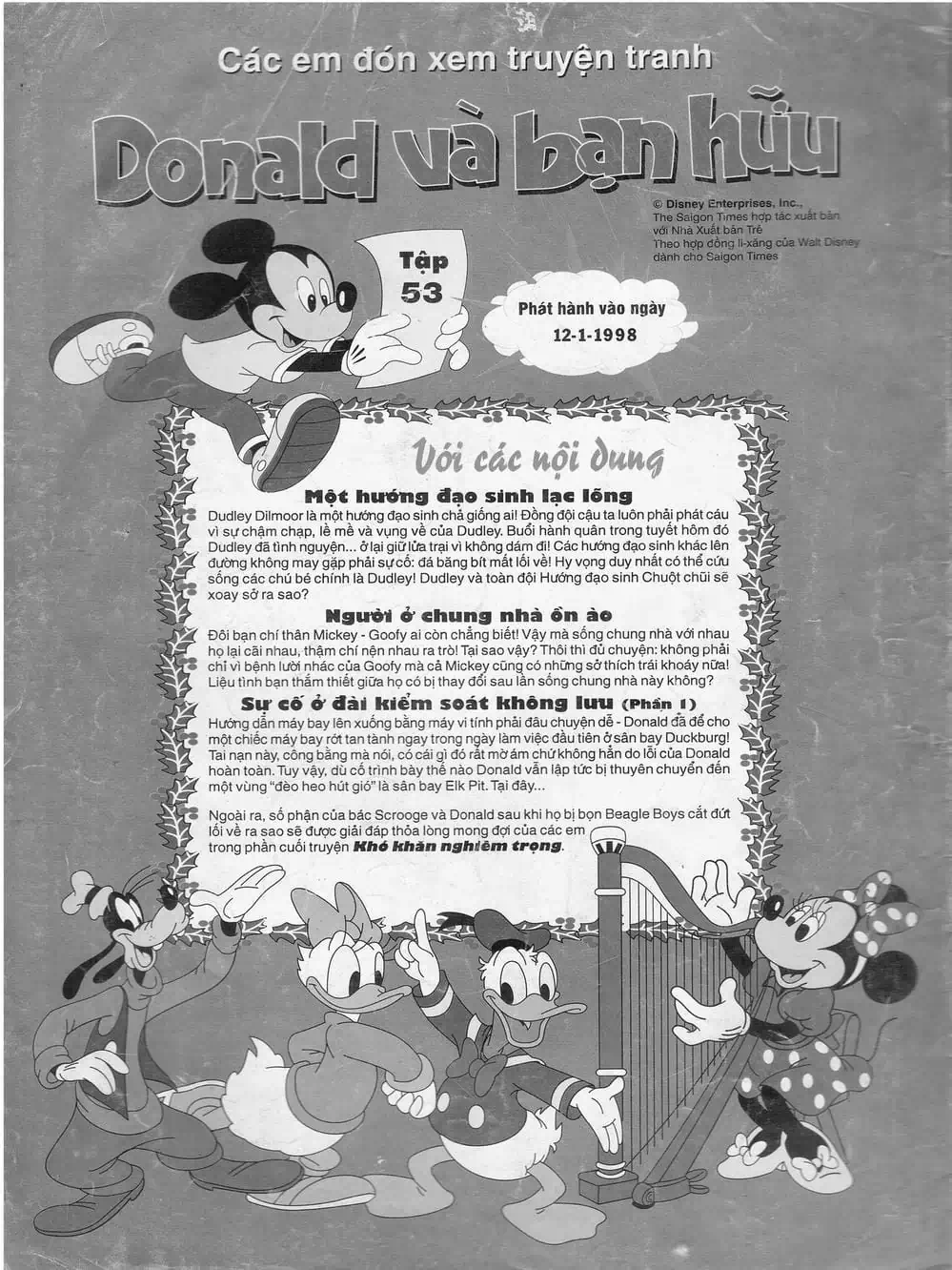 Truyện Tranh Donald Và Bạn Hữu trang 2