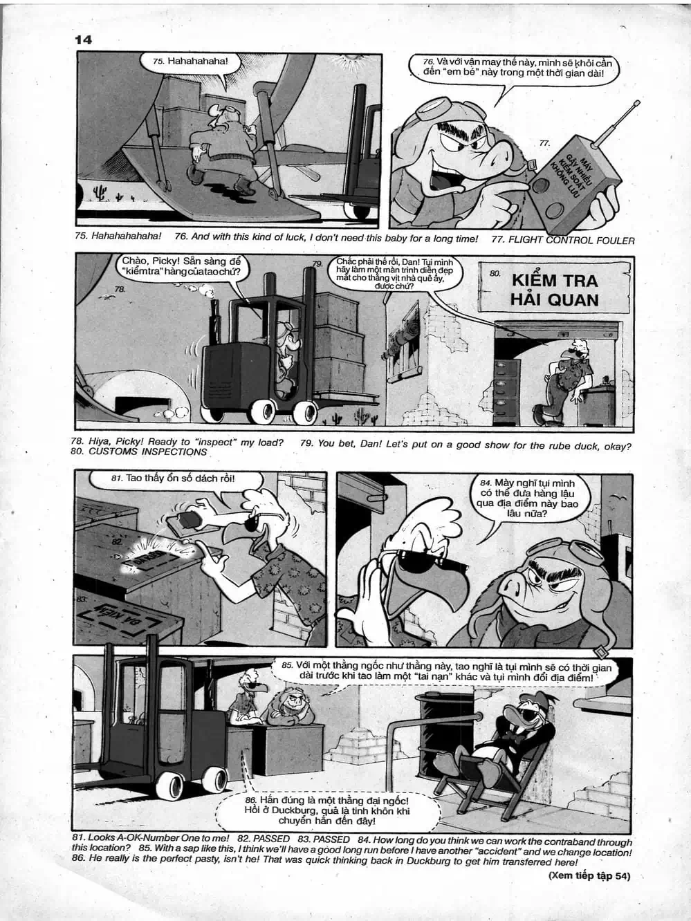 Truyện Tranh Donald Và Bạn Hữu trang 2