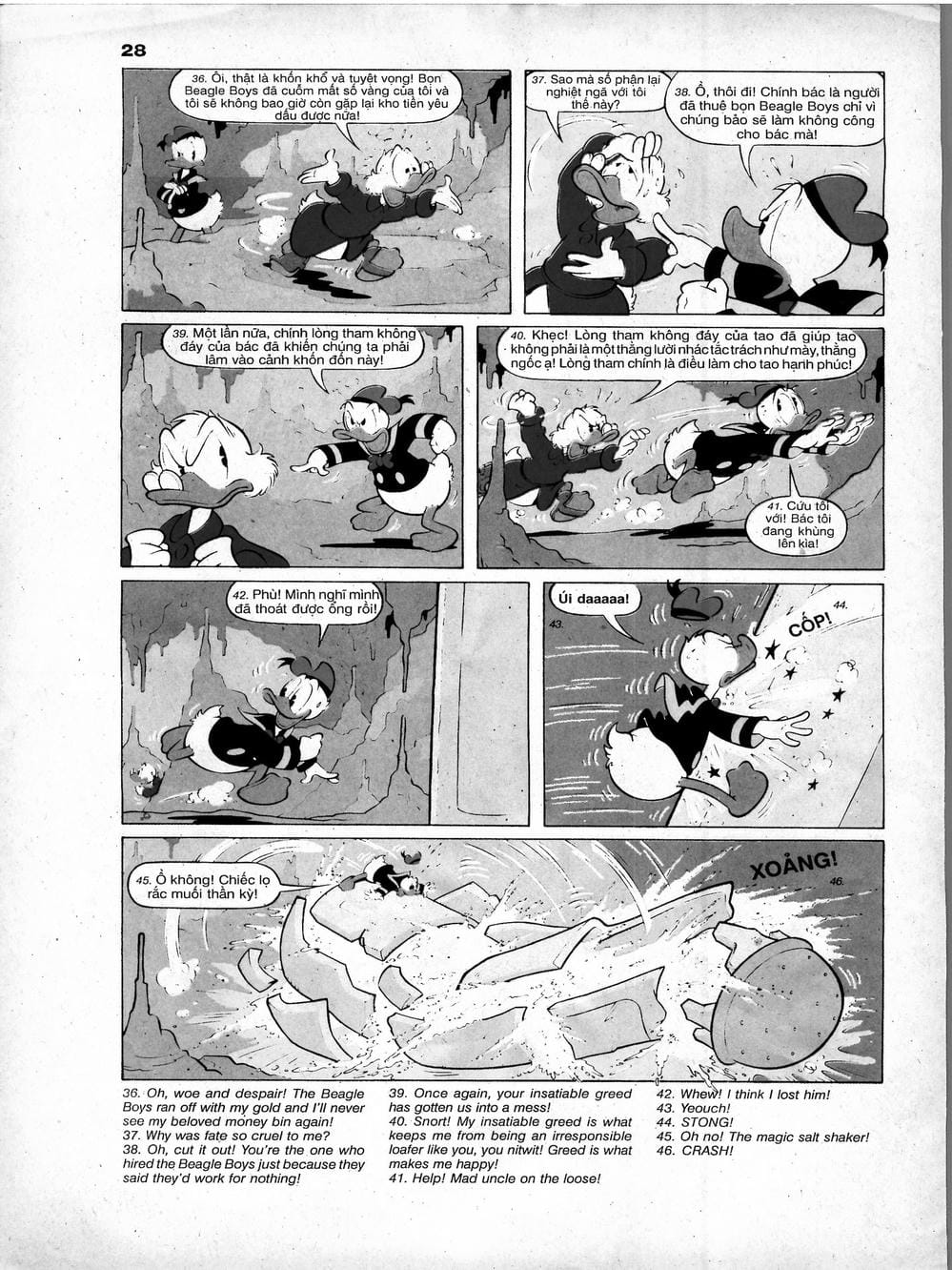 Truyện Tranh Donald Và Bạn Hữu trang 2