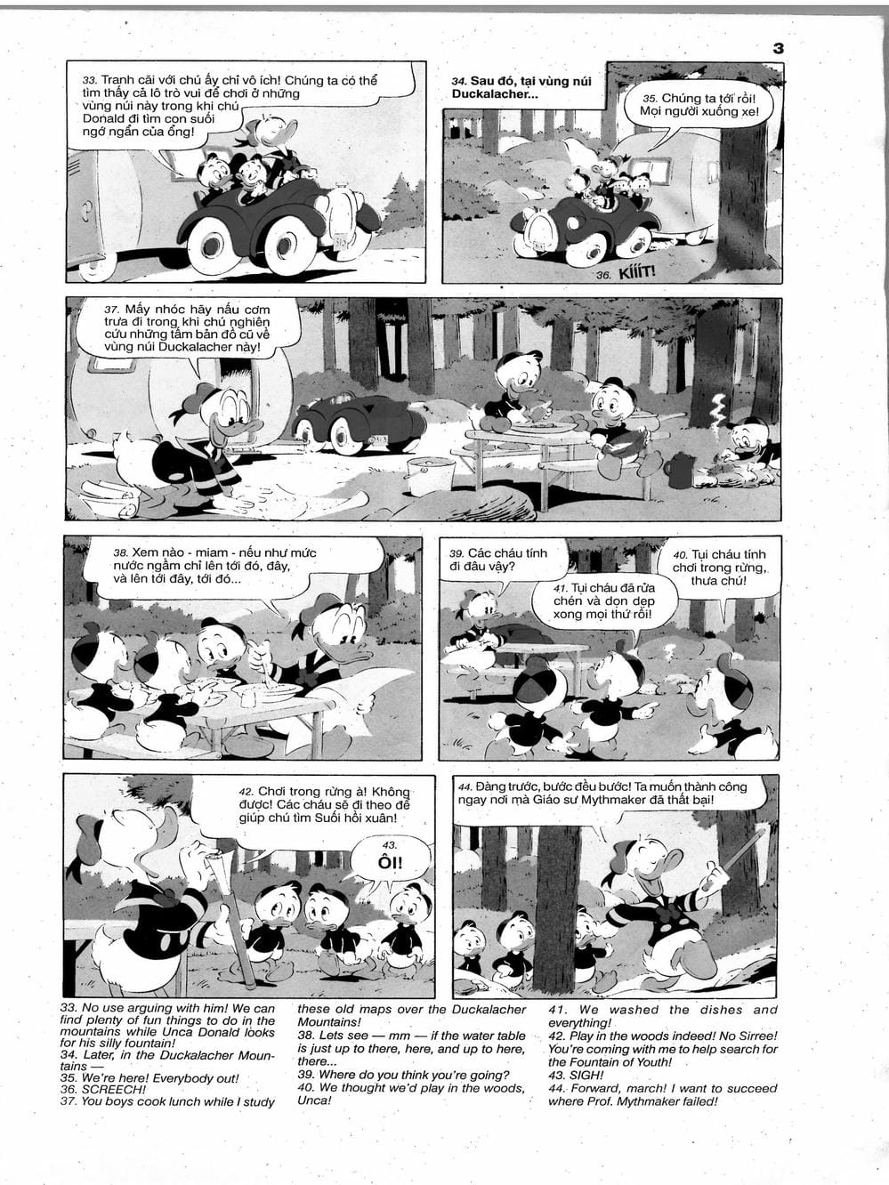 Truyện Tranh Donald Và Bạn Hữu trang 2