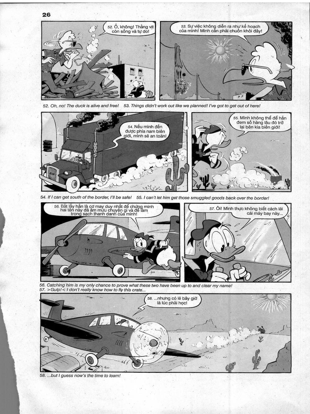 Truyện Tranh Donald Và Bạn Hữu trang 2