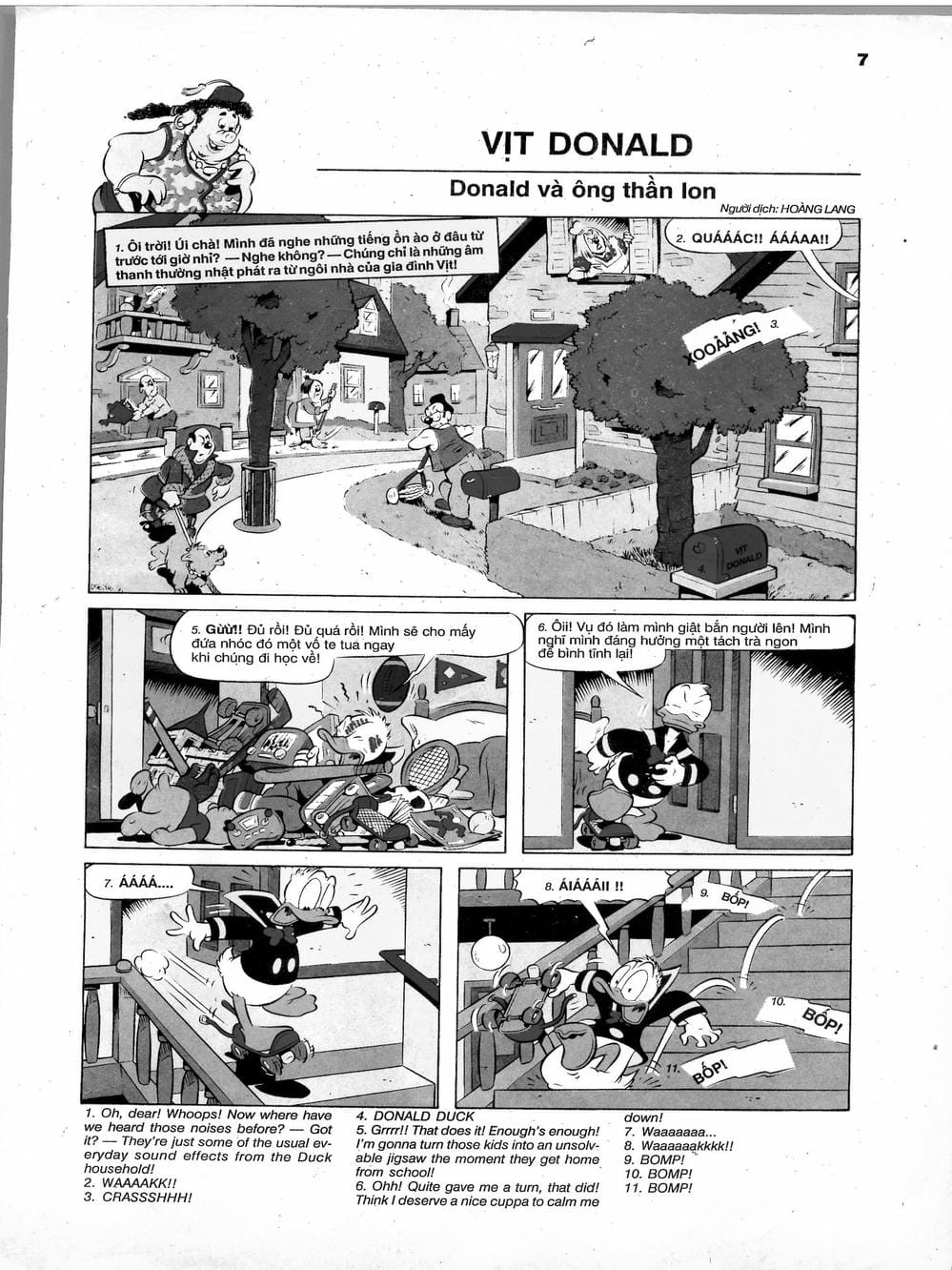 Truyện Tranh Donald Và Bạn Hữu trang 2