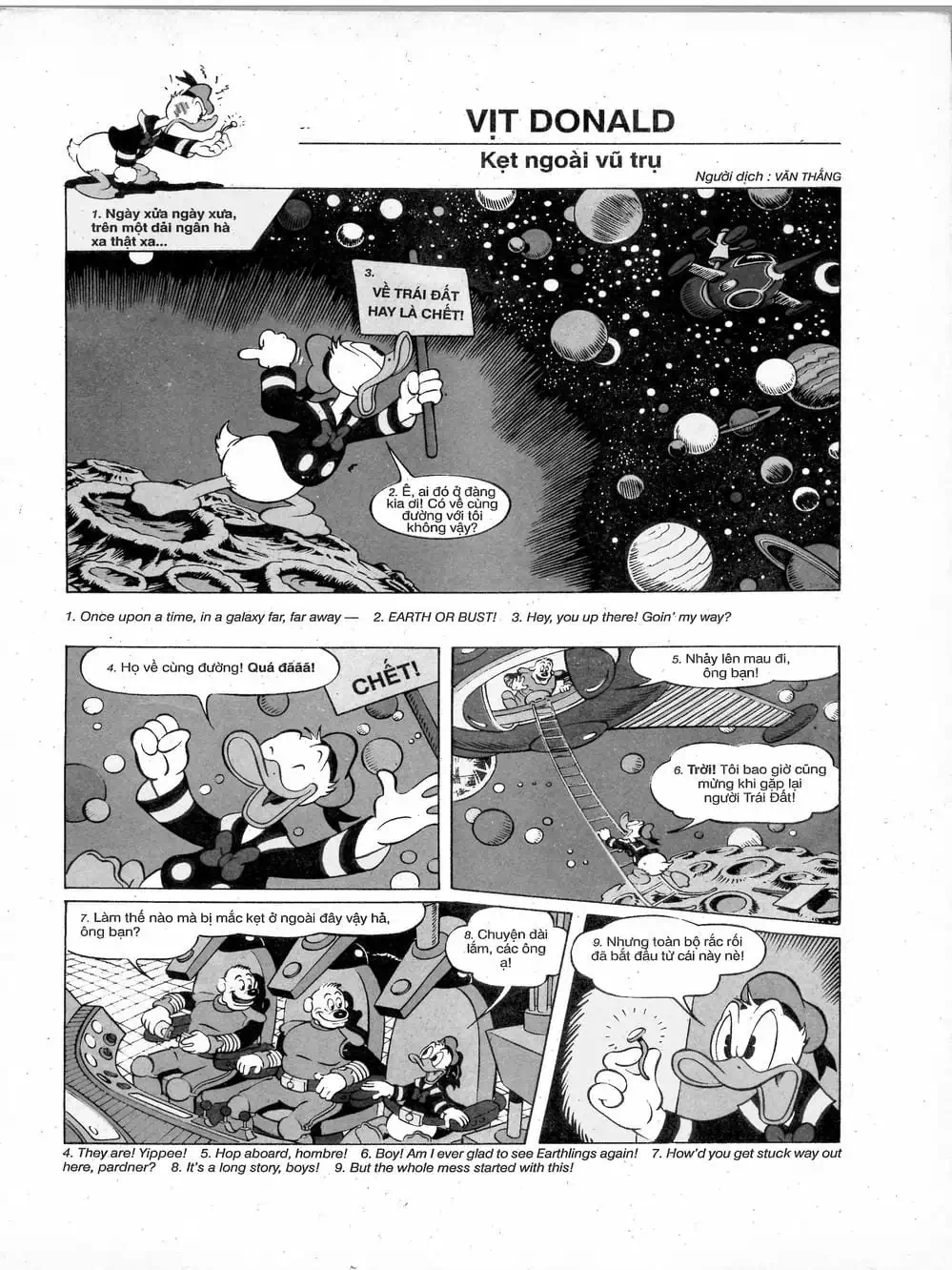 Truyện Tranh Donald Và Bạn Hữu trang 2