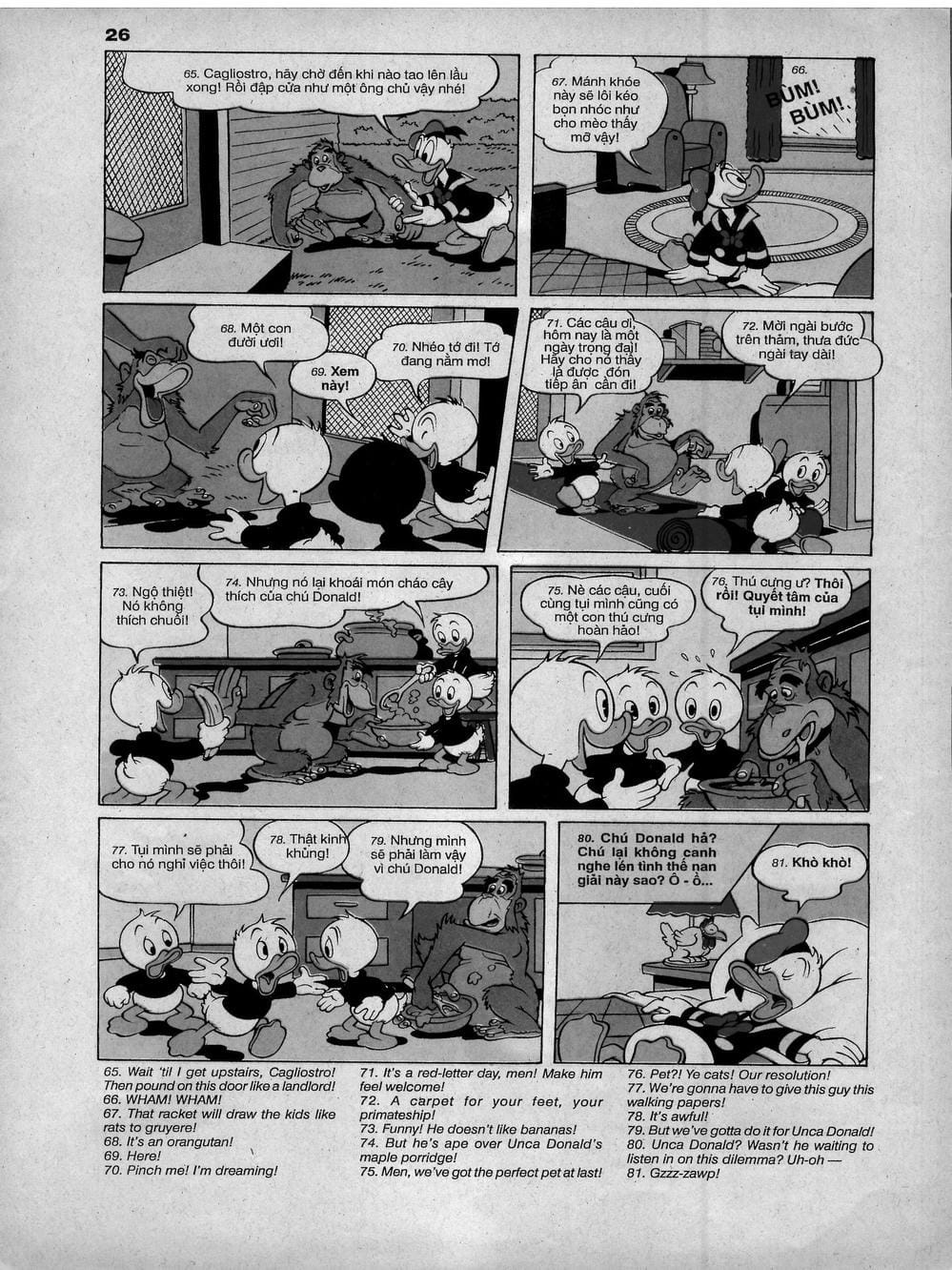 Truyện Tranh Donald Và Bạn Hữu trang 2