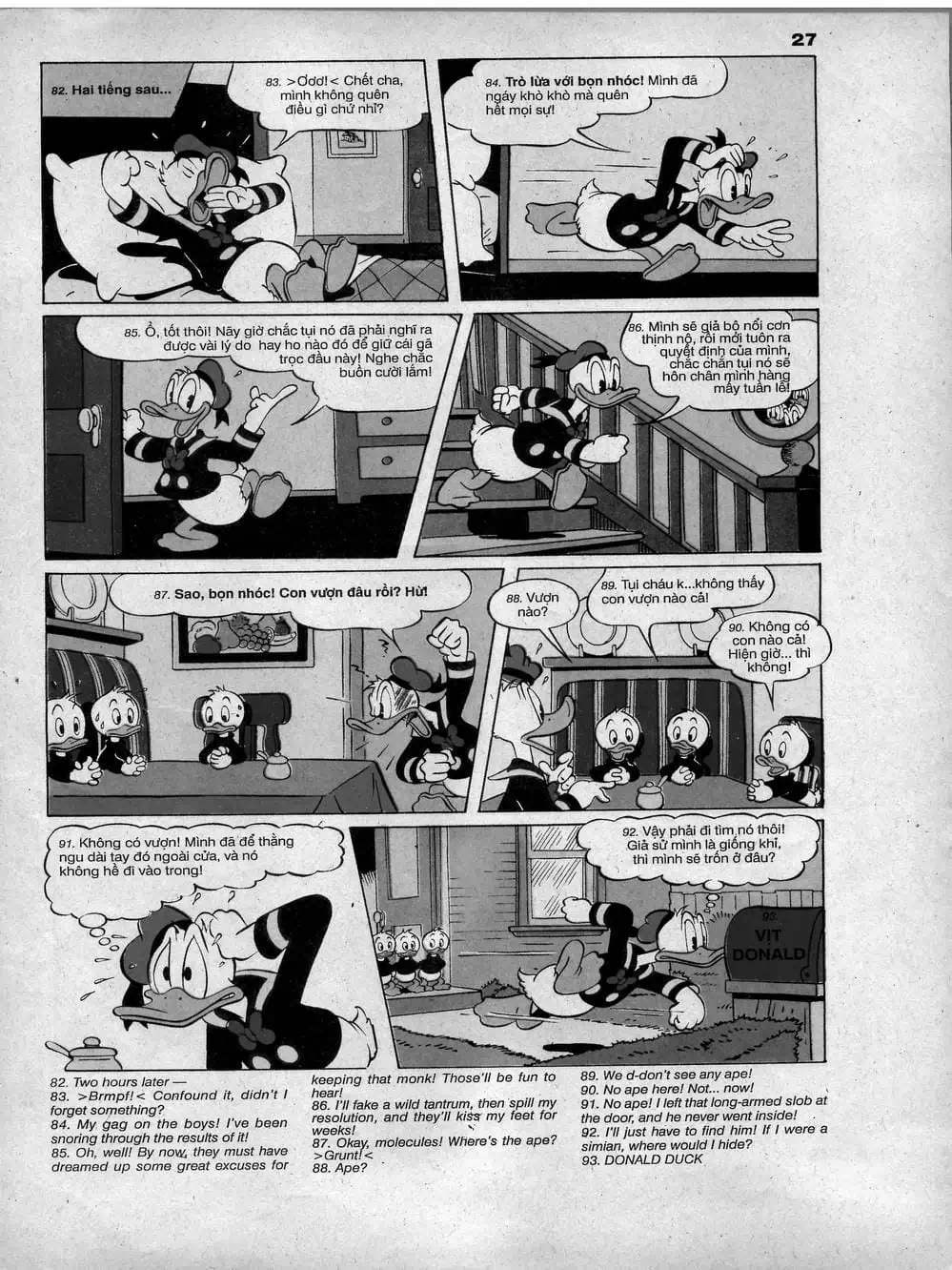 Truyện Tranh Donald Và Bạn Hữu trang 2