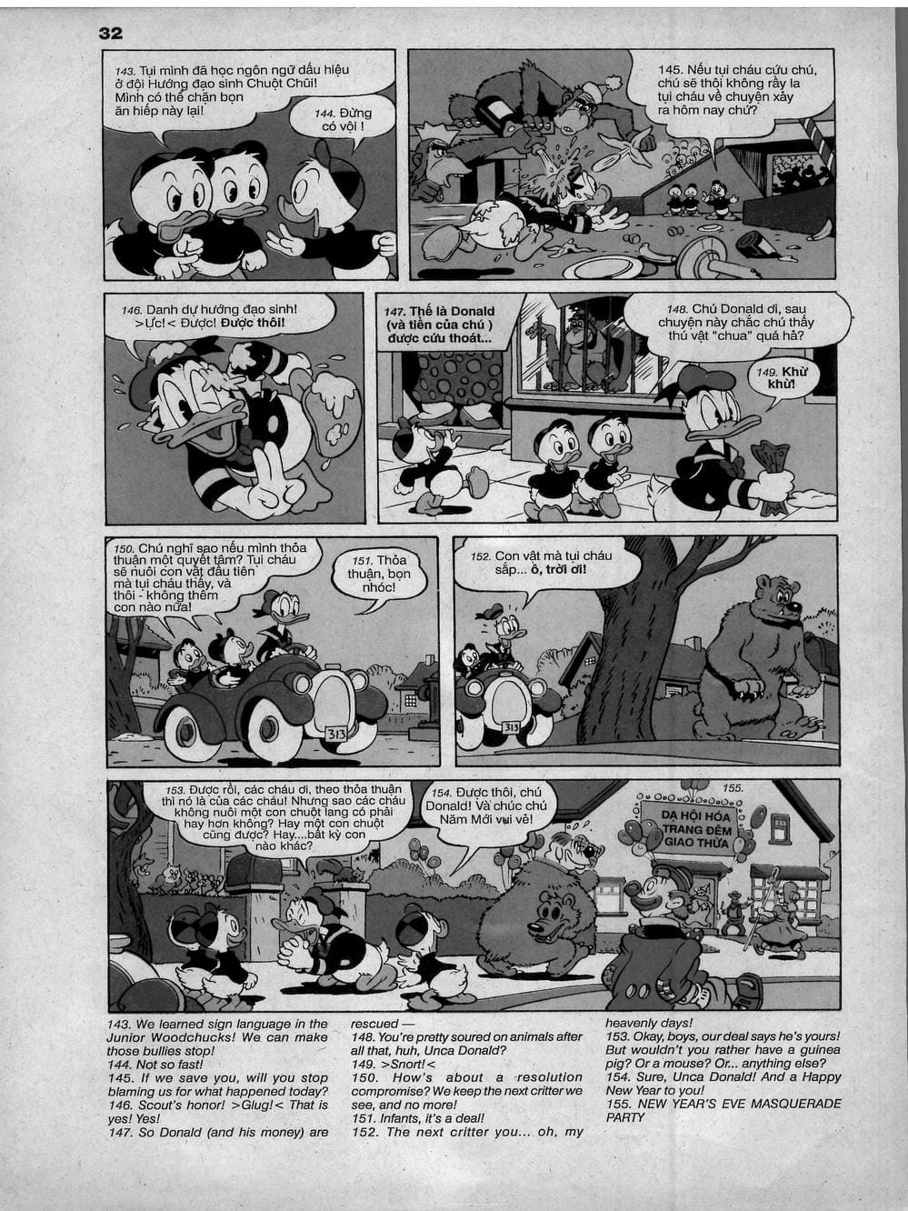 Truyện Tranh Donald Và Bạn Hữu trang 2