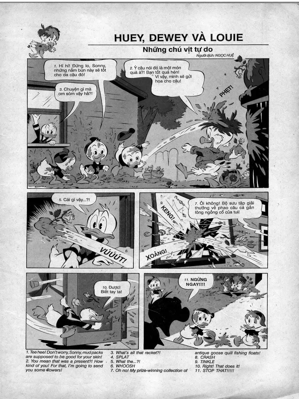 Truyện Tranh Donald Và Bạn Hữu trang 2