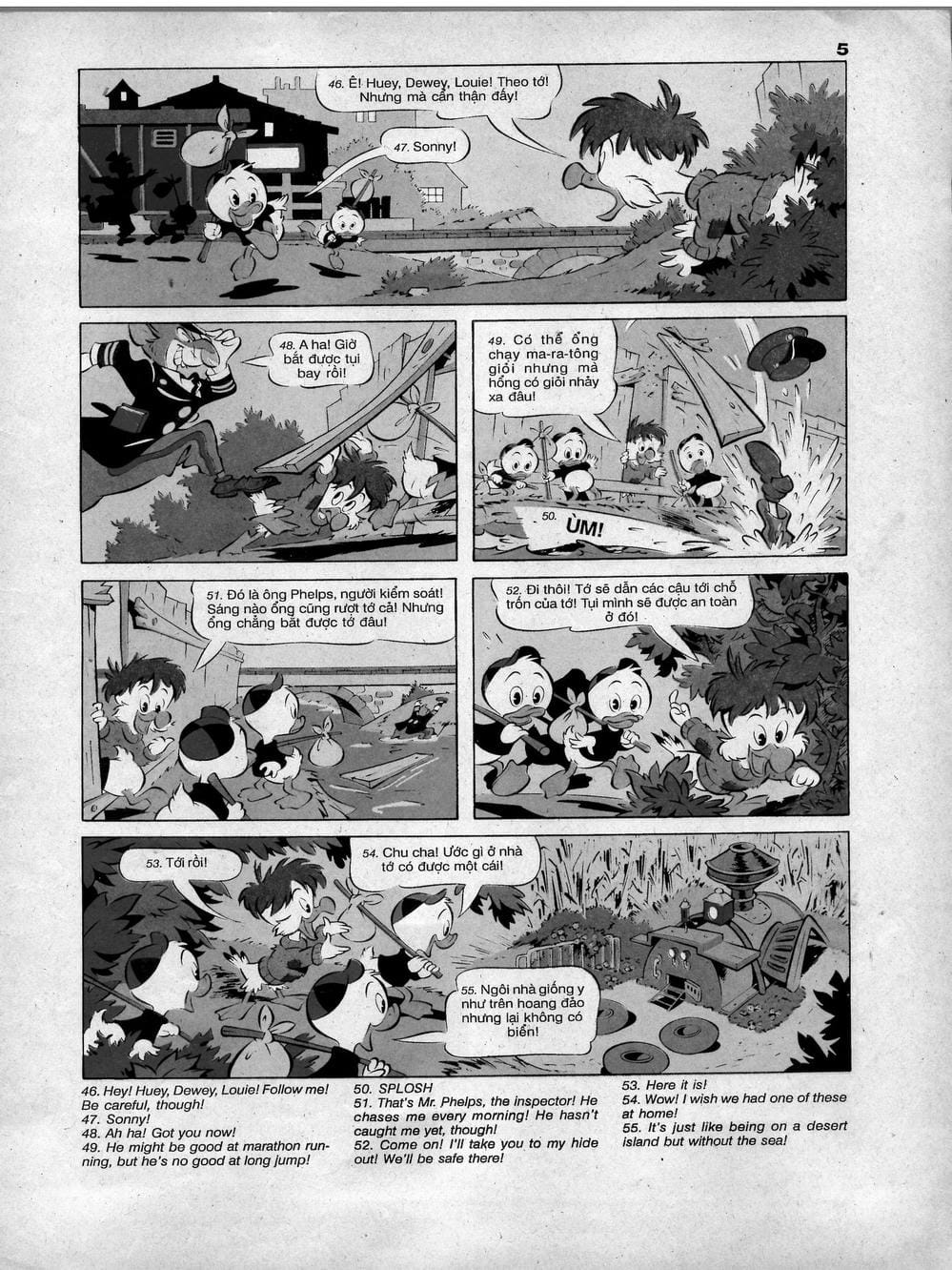 Truyện Tranh Donald Và Bạn Hữu trang 2