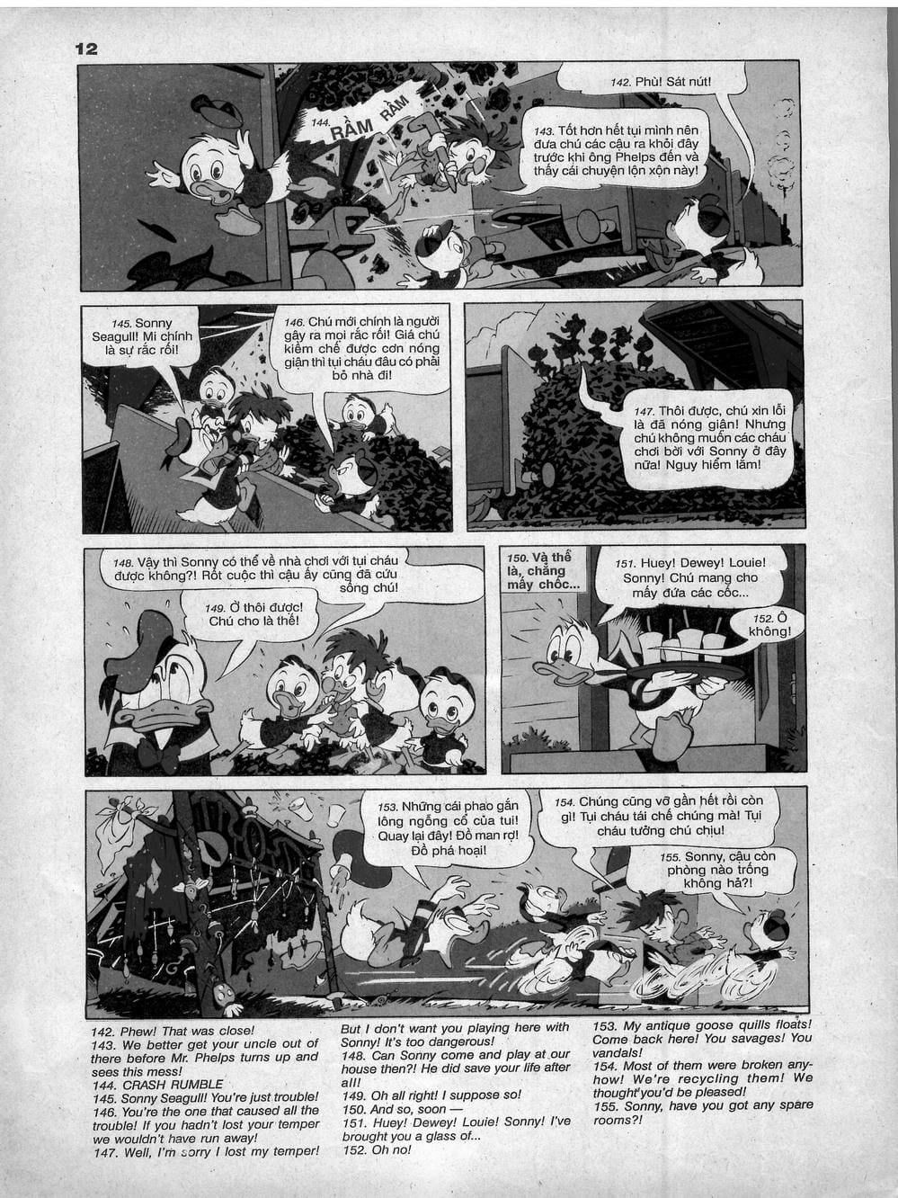 Truyện Tranh Donald Và Bạn Hữu trang 2