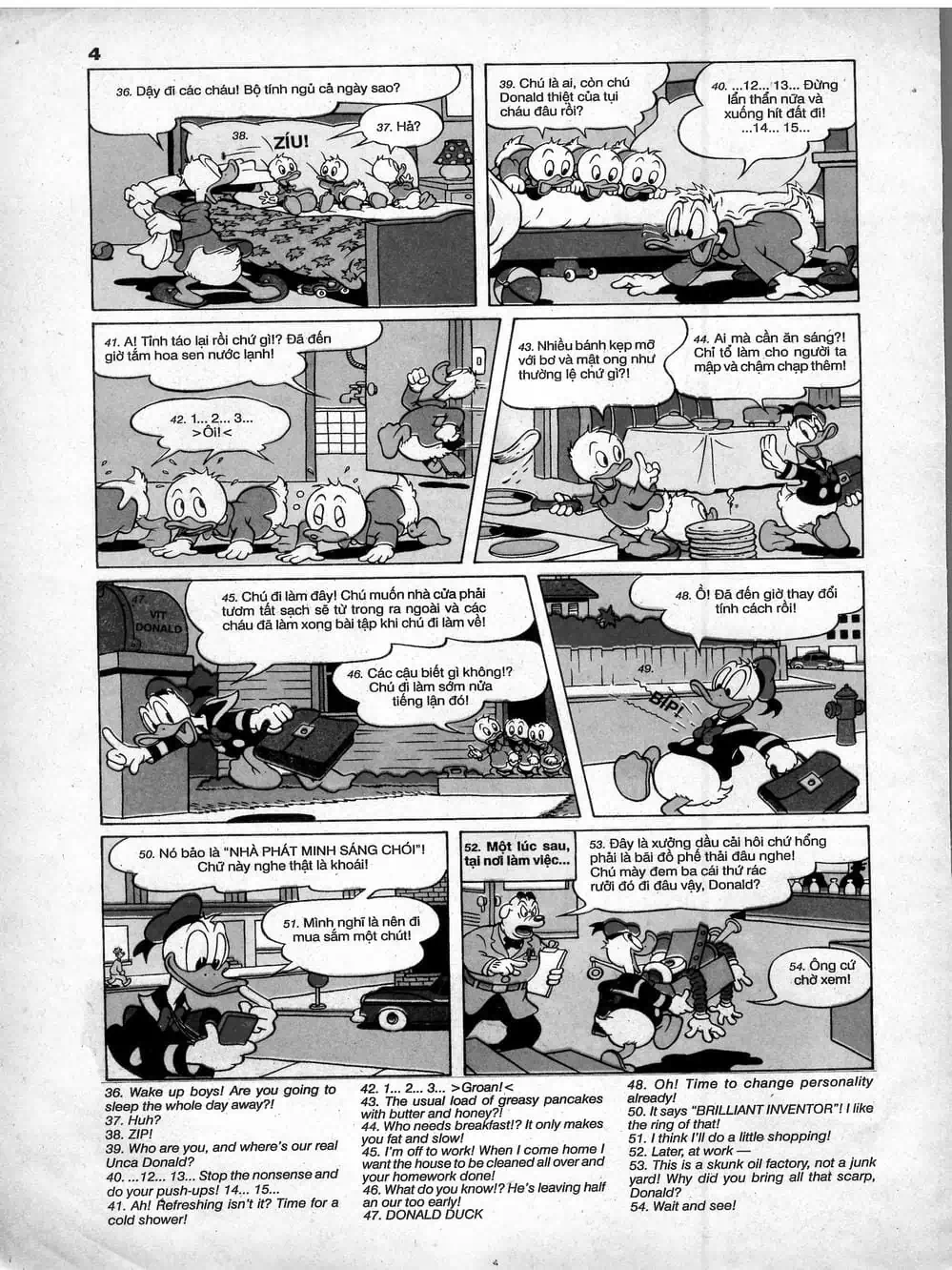 Truyện Tranh Donald Và Bạn Hữu trang 2