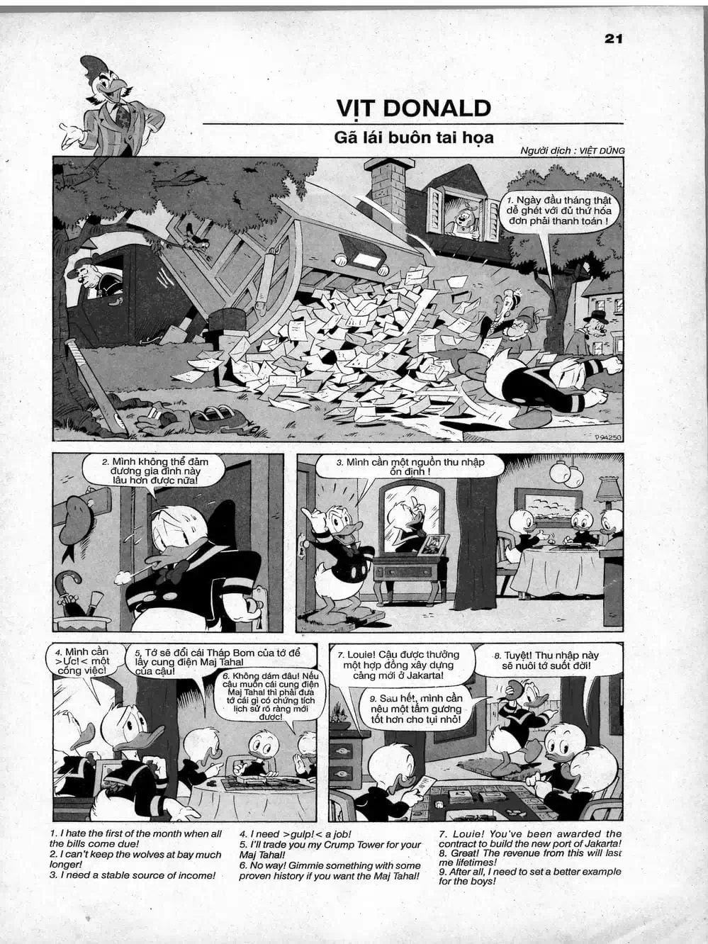 Truyện Tranh Donald Và Bạn Hữu trang 2