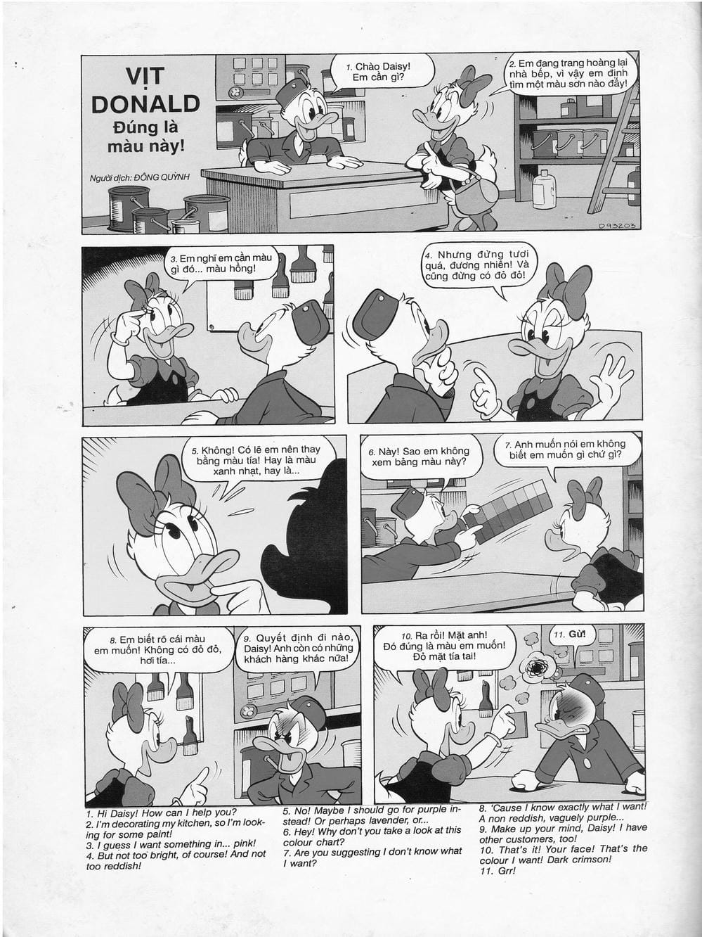 Truyện Tranh Donald Và Bạn Hữu trang 2