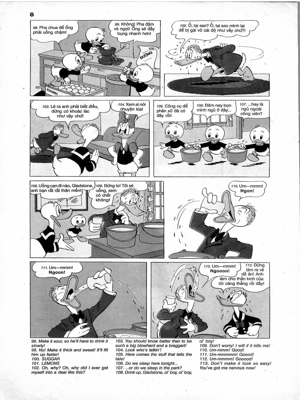 Truyện Tranh Donald Và Bạn Hữu trang 2