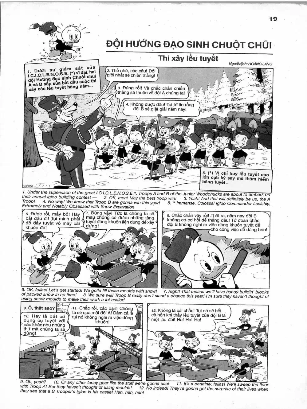 Truyện Tranh Donald Và Bạn Hữu trang 2