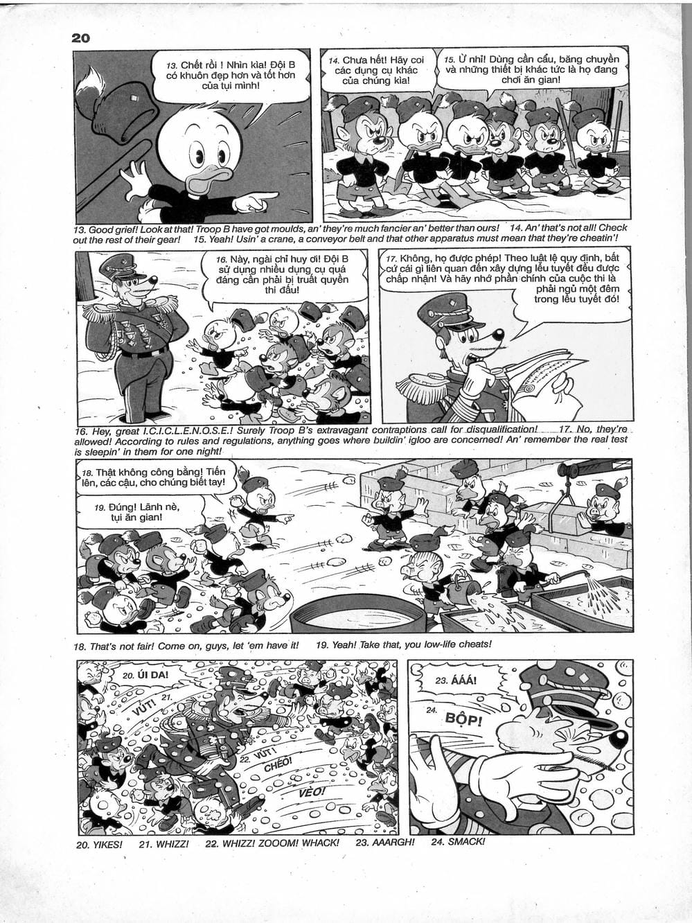 Truyện Tranh Donald Và Bạn Hữu trang 2