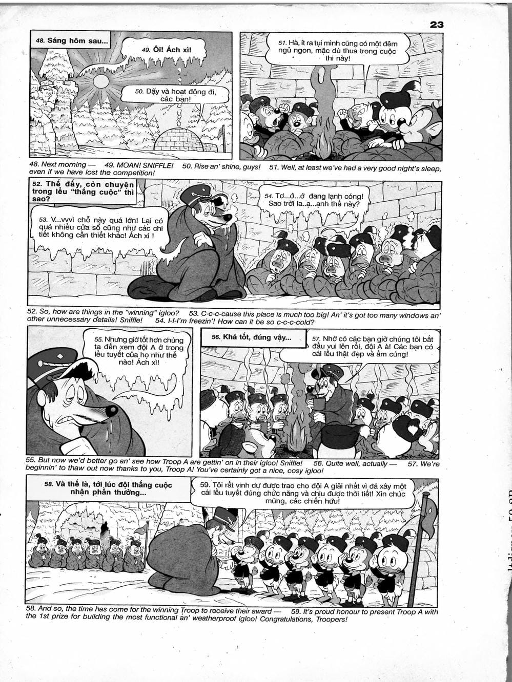 Truyện Tranh Donald Và Bạn Hữu trang 2