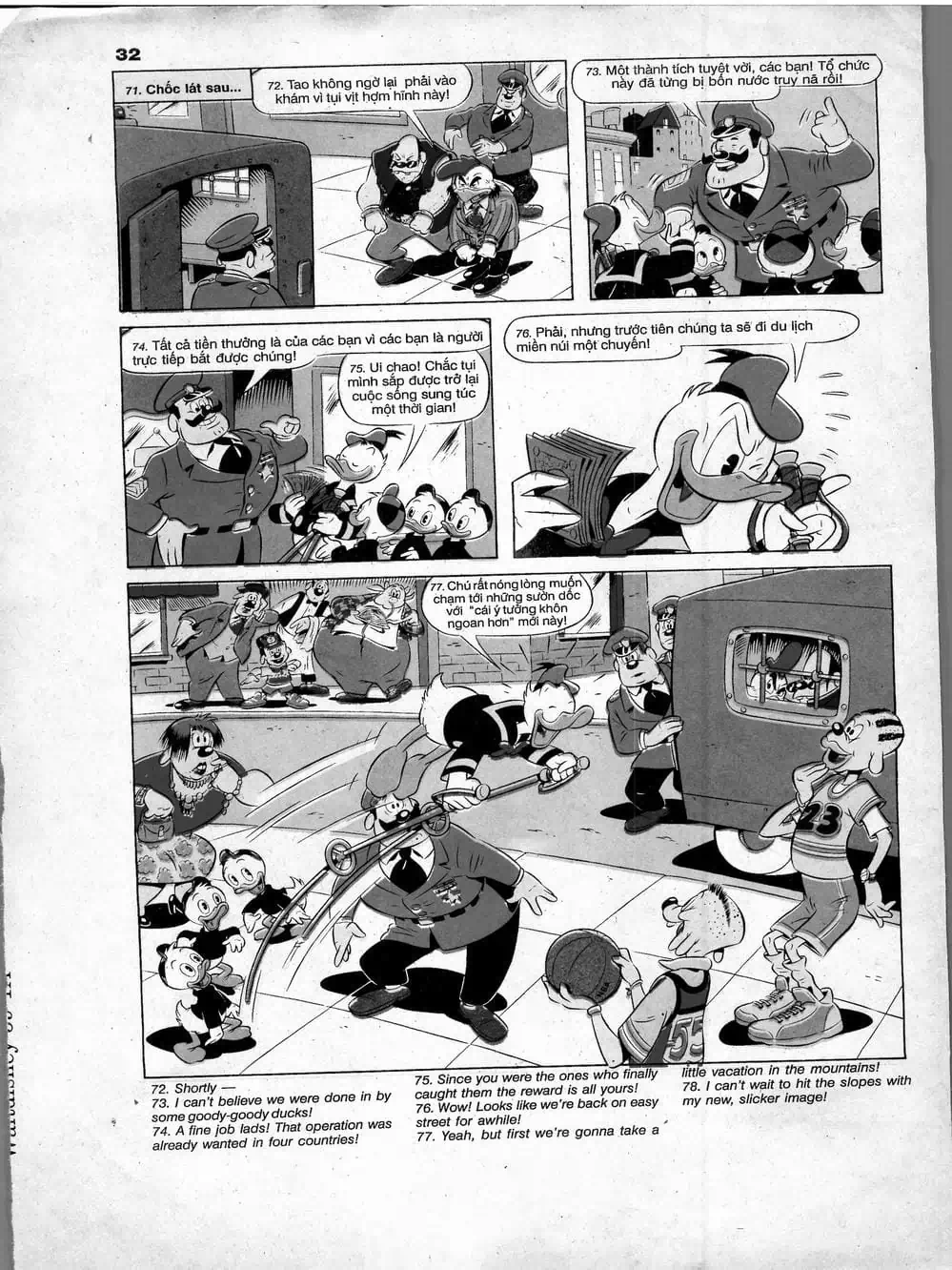 Truyện Tranh Donald Và Bạn Hữu trang 2