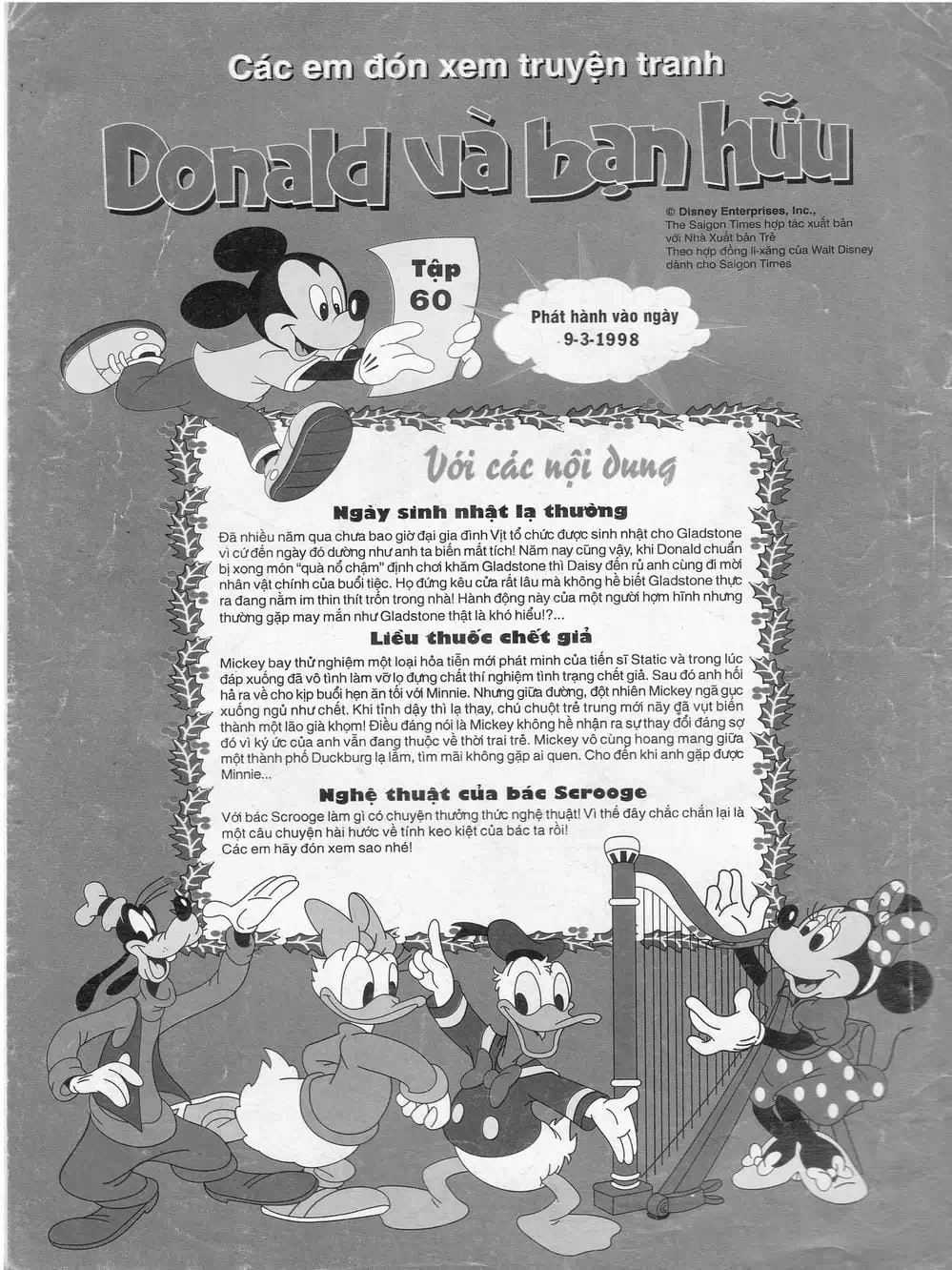 Truyện Tranh Donald Và Bạn Hữu trang 2