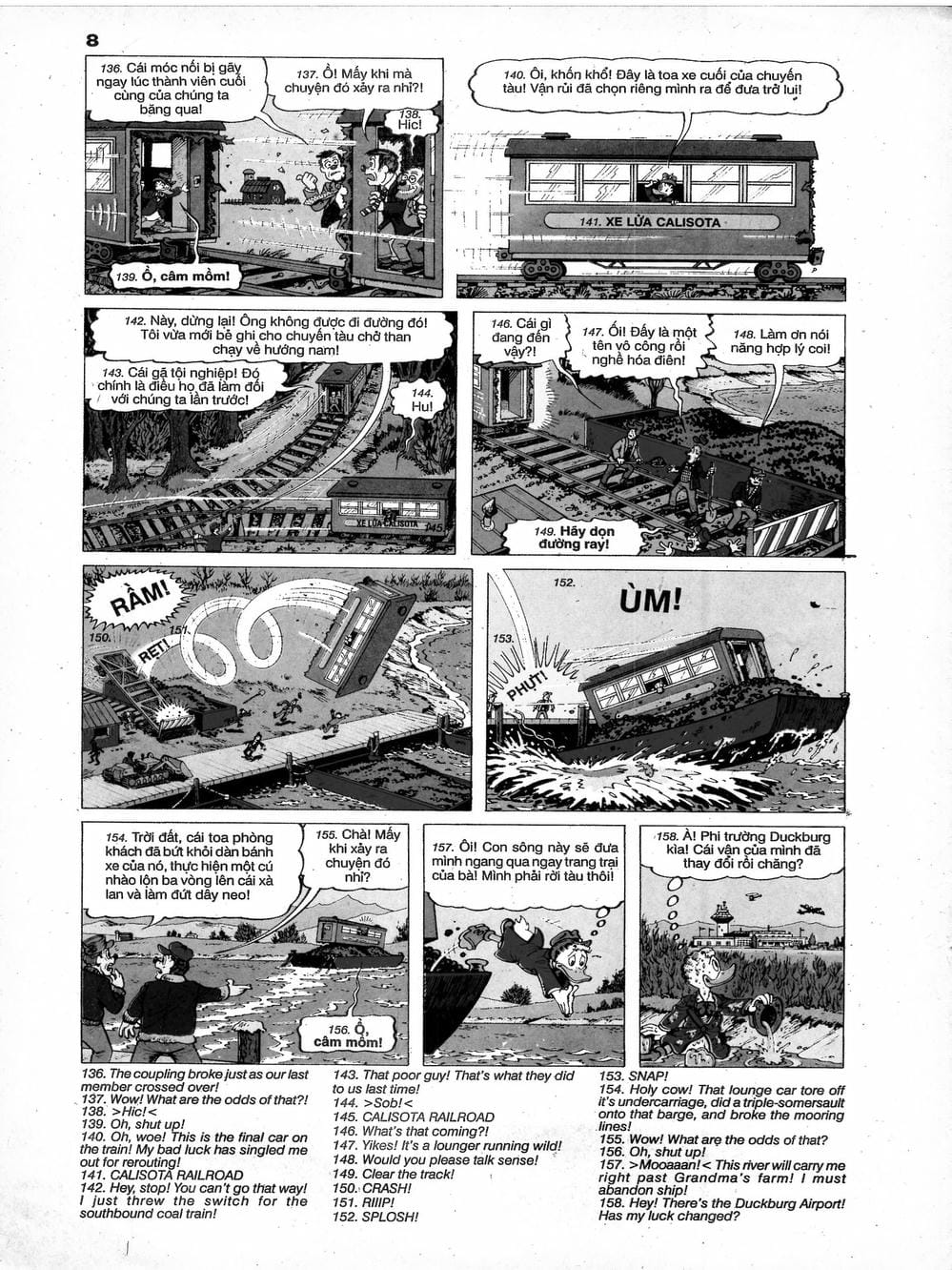 Truyện Tranh Donald Và Bạn Hữu trang 2