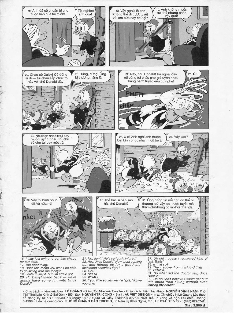 Truyện Tranh Donald Và Bạn Hữu trang 2