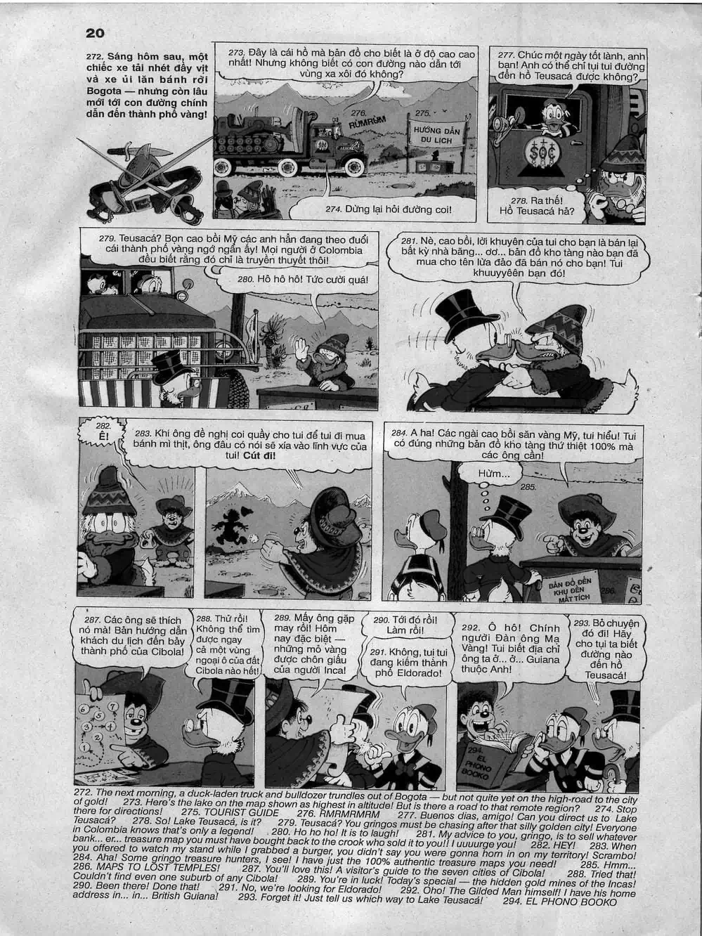 Truyện Tranh Donald Và Bạn Hữu trang 2