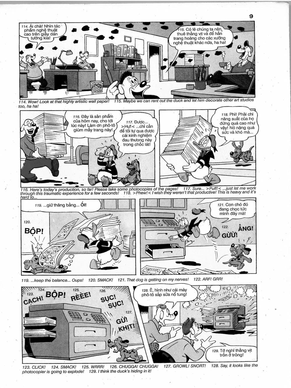 Truyện Tranh Donald Và Bạn Hữu trang 2