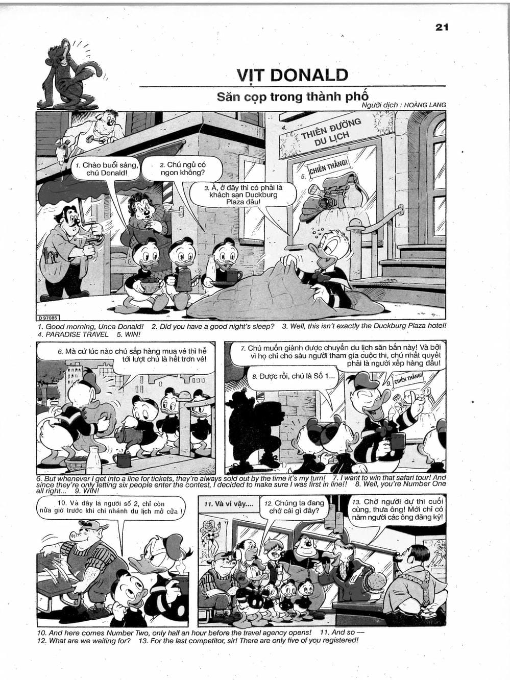 Truyện Tranh Donald Và Bạn Hữu trang 2